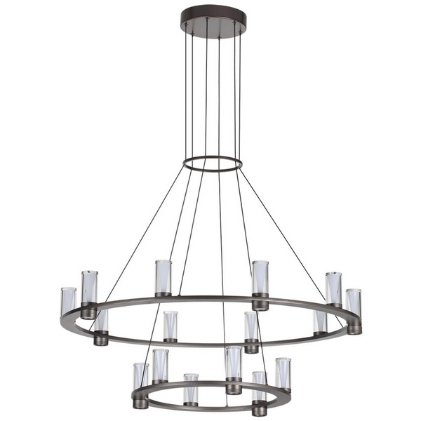 Изображение товара Подвесная люстра Odeon Light Defance 7143/110L 16 LED ламп современный стиль