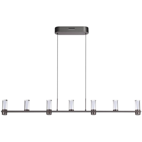 

Подвесной светильник Odeon Light Defance 7143/45L черный gun powder/акрил/металл IP20 LED 40W 2470Лм 3000K 180° 220V, Defance 7143/45L