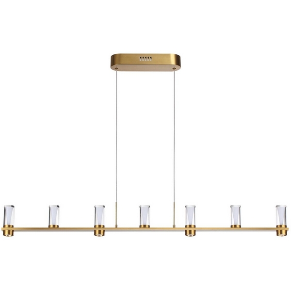 

Подвесной светильник Odeon Light Defance 7144/45L античная бронза/акрил/металл IP20 LED 40W 2470Лм 3000K 180° 220V, Defance 7144/45L