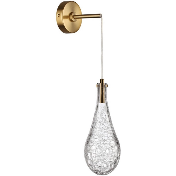 

Бра Odeon Light BRAID 7147/5WL античная бронза/стекло/металл IP20 LED 4W 300Лм 3000K 180° 220V, Прозрачный, BRAID 7147/5WL