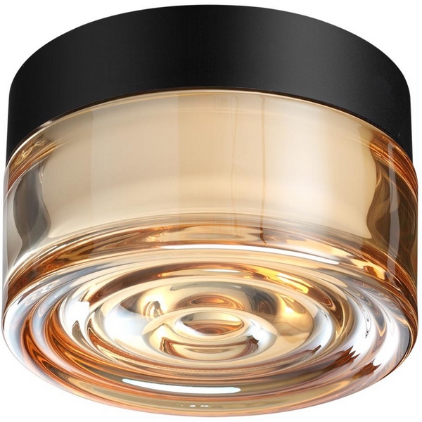 

Настенно-потолочный светильник уличный светодиодный Odeon Light Ronda 7158/6CL янтарь/стекло/поликарбонат IP65 LED 6W 2200/2700/3000K 220V, Янтарный, Ronda 7158/6CL