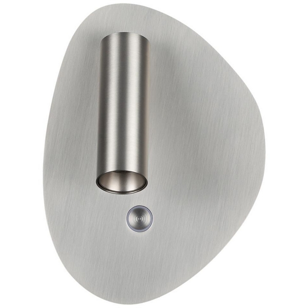 

Спот настенный Odeon Light Roy 7184/9WL брашированный никель/металл IP20 LED 9W 580Лм 2700K/3300K/4000K 120° 220-240V ROY, Roy 7184/9WL