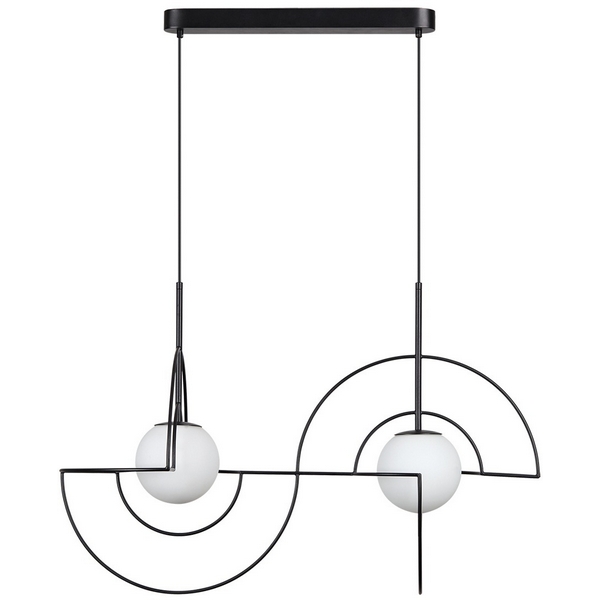 Изображение товара Подвесной светильник Odeon Light Futurum 7196/10L металл/стекло/черный/белый IP20 LED 10W 3500K 220V