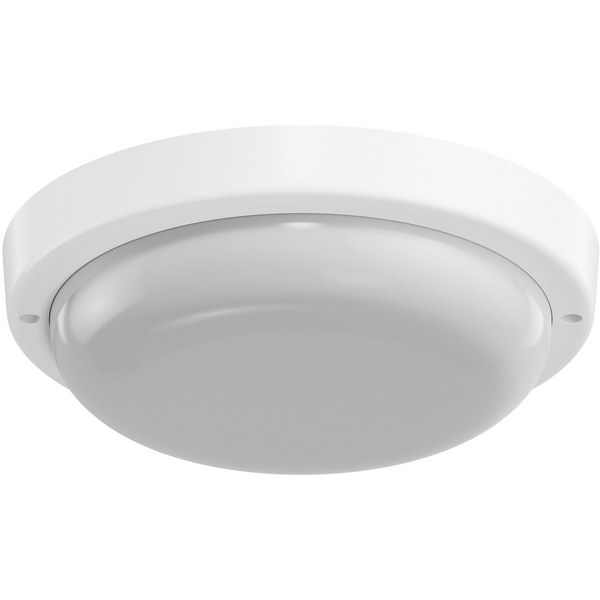 Изображение товара Настенно-потолочный светильник OGM IP65 12W белый круглый для улицы и ванной