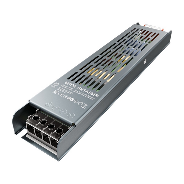 

Блок питания 24В 200Вт 175-240B, 8,3А, IP20 алюминий OGM PS3-61, PS3-61