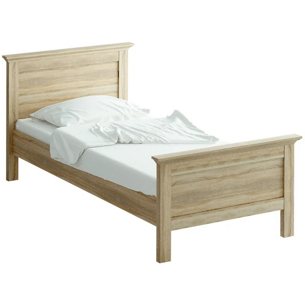 

Кровать Reina ОГОГО 330663 (дуб сонома) ОГОГО Обстановочка!, Светлое дерево, Reina 330663