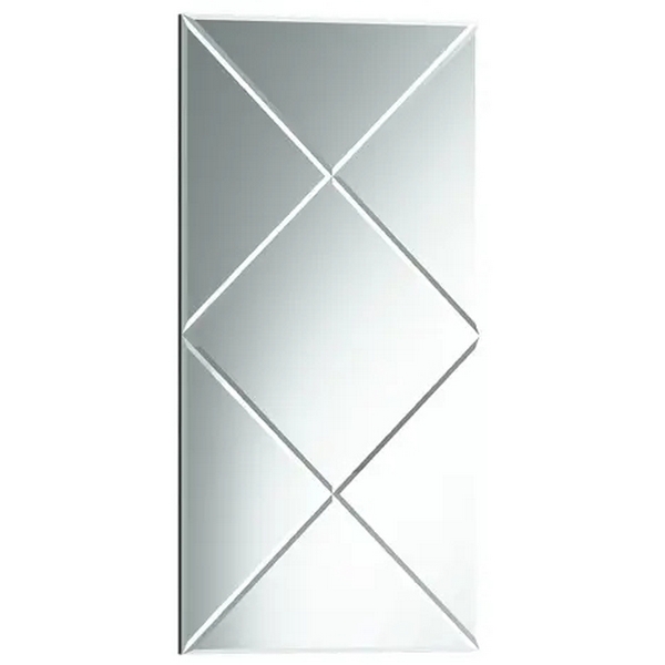 

Зеркало настенное Facet 1200 ОГОГО 334187 ОГОГО Обстановочка!, Серебро, Facet 334187
