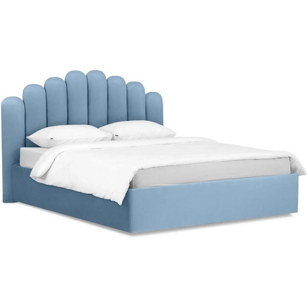 

Кровать Queen Sharlotta 1600 Lux ОГОГО (арт.517610), (Ткань/Голубой) ОГОГО Обстановочка!, Queen Ii 517610