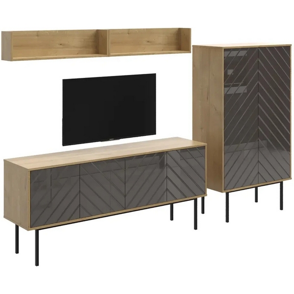 

Композиция Boho 6 ОГОГО (арт.572680), (ЛДСП/Коричневый,Дуб Корбридж) ОГОГО Обстановочка!, Boho 572680