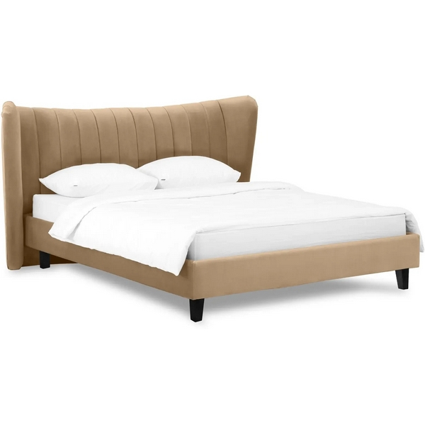 

Кровать Queen II Agata L ОГОГО (арт.574733), (Ткань/Светло-коричневый) ОГОГО Обстановочка!, Queen Ii 574733