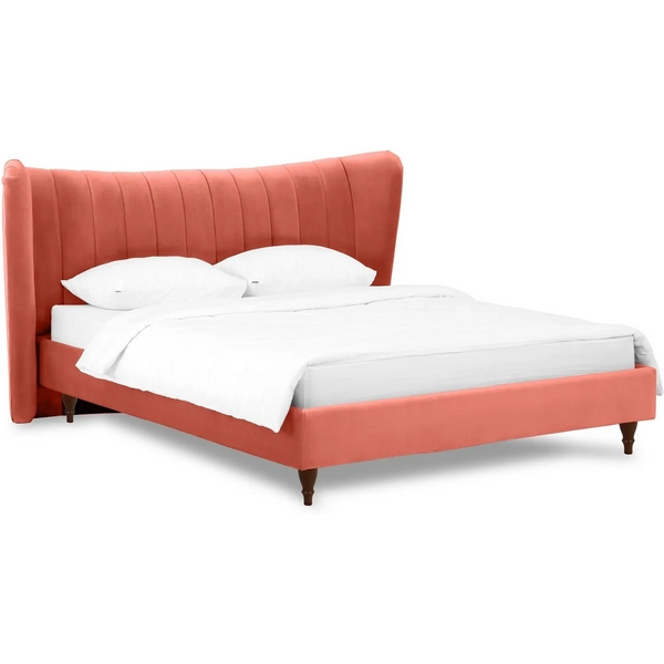 

Кровать Queen II Agata L ОГОГО (арт.574755), (Ткань/Оранжевый) ОГОГО Обстановочка!, Queen Ii 574755