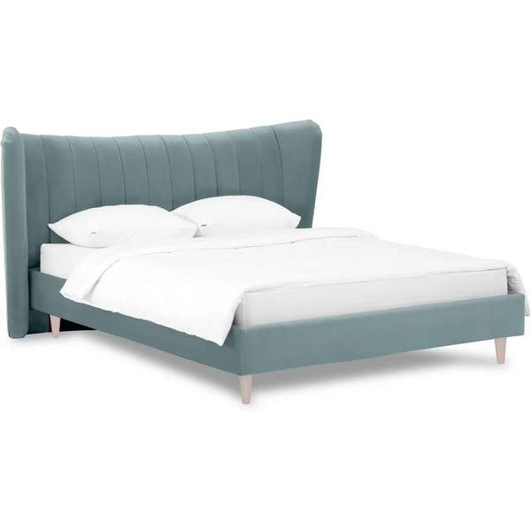 

Кровать Queen II Agata L ОГОГО (арт.574777), (Ткань/Бирюзовый) ОГОГО Обстановочка!, Queen Ii 574777