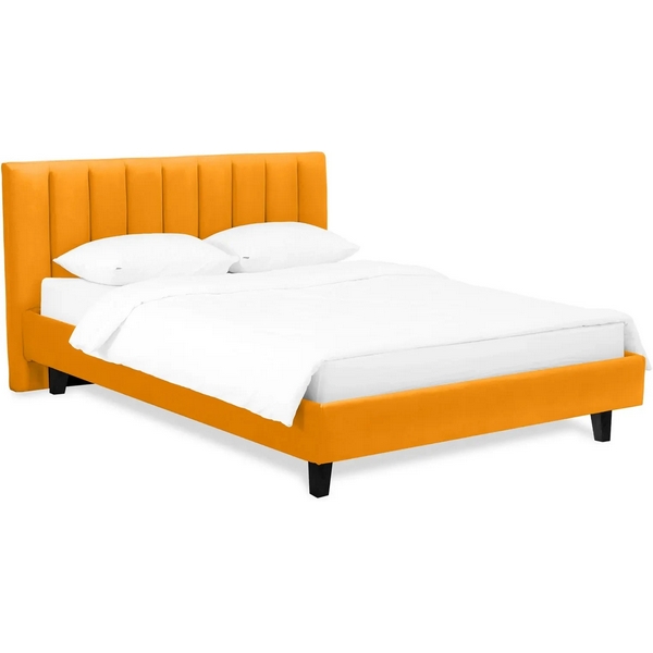 

Кровать Queen II Sofia L 1600 ОГОГО (арт.577309), (Ткань/Желтый) ОГОГО Обстановочка!, Queen Ii 577309