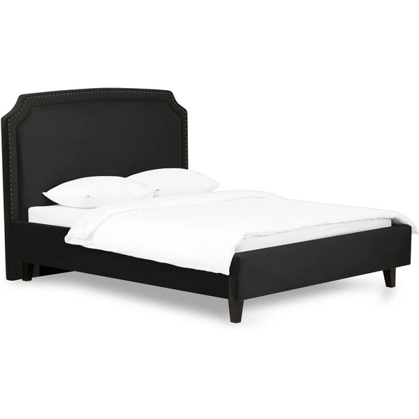 

Кровать Ruan 1600 ОГОГО (арт.582788), (Велюр/Черный) ОГОГО Обстановочка!, France 582788