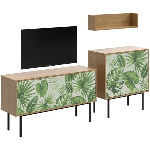 

Композиция Boho Color 1 ОГОГО (арт.599543), (ЛДСП/Дуб Корбридж) ОГОГО Обстановочка!, Boho Color 599543
