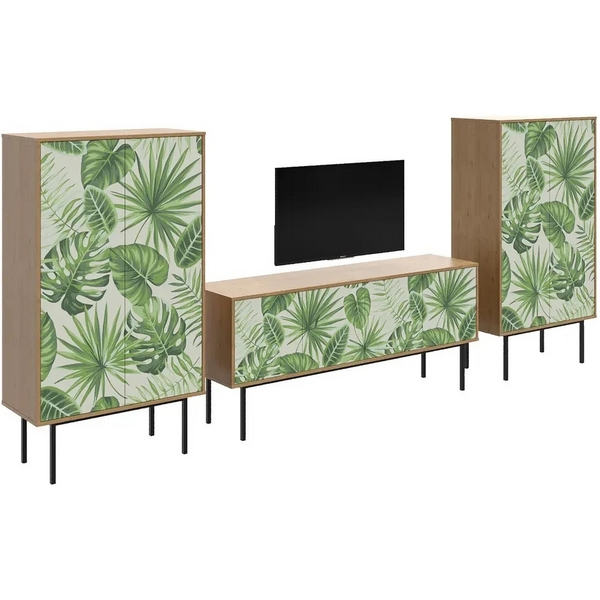 

Композиция Boho Color 5 ОГОГО (арт.599591), (ЛДСП/Дуб Корбридж) ОГОГО Обстановочка!, Boho Color 599591