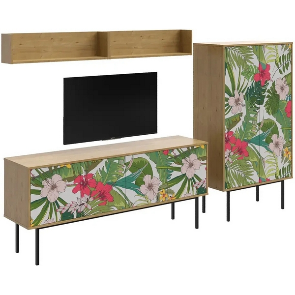 

Композиция Boho Color 6 ОГОГО (арт.599604), (ЛДСП/Дуб Корбридж) ОГОГО Обстановочка!, Boho Color 599604