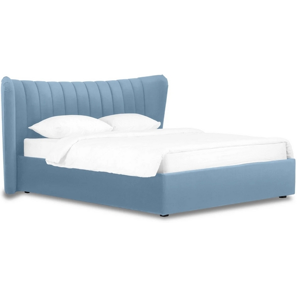 

Кровать Queen Agata Lux ОГОГО (арт.636848), (Ткань/Голубой) ОГОГО Обстановочка!, Queen Ii 636848