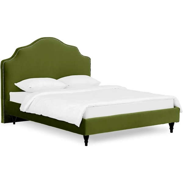 

Кровать Queen II Victoria L 1600 ОГОГО (арт.652467), (Ткань/Зеленый) ОГОГО Обстановочка!, Queen Ii 652467