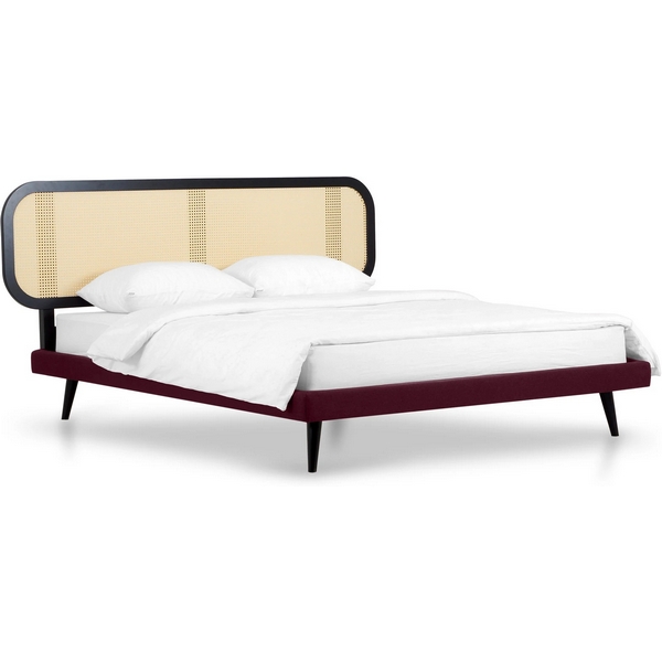 

Кровать Male ОГОГО (арт.653280), (Рогожка,Ротанг,Ткань/Бордовый) ОГОГО Обстановочка!, Male 653280