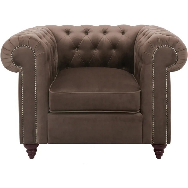 

Кресло Chester Classic ОГОГО (арт.665409), (Ткань/Шоколадный) ОГОГО Обстановочка!, Chester Classic 665409