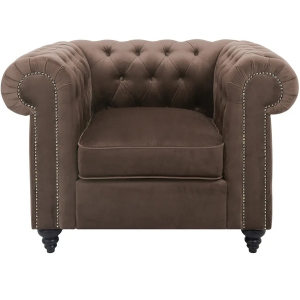 

Кресло Chester Classic ОГОГО (арт.665410), (Ткань/Шоколадный) ОГОГО Обстановочка!, Chester Classic 665410