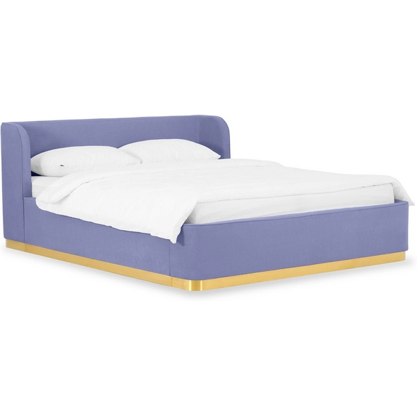 

Кровать Vibe 1600 ОГОГО (арт.748484), (Ткань,Шенилл/Сиреневый) ОГОГО Обстановочка!, Vibe 748484