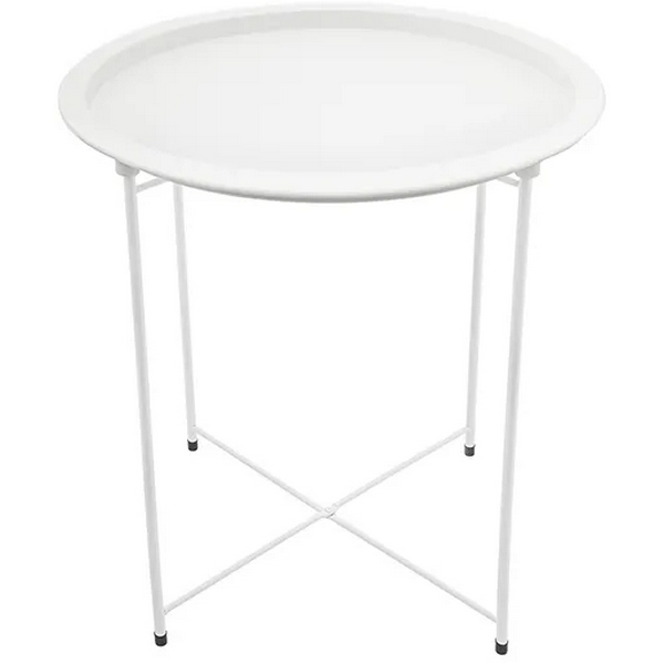 

Столик складной Handy Home металл ОГОГО 823218 (белый) ОГОГО Обстановочка!, ZZZ 823218