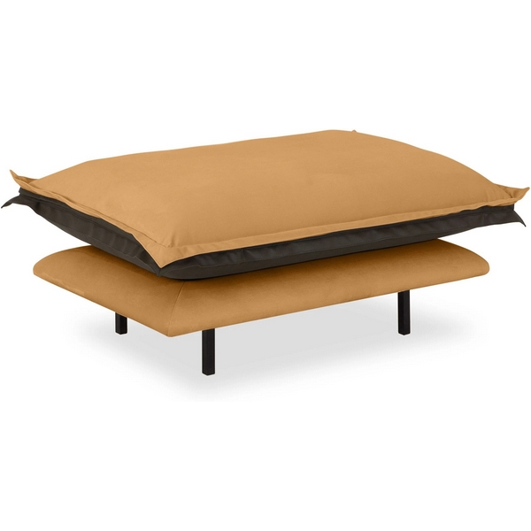 

Пуф Barcelona ОГОГО (арт.850188), (Велюр,Экокожа/Коричневый,Бежевый) ОГОГО Обстановочка!, Barcelona 850188