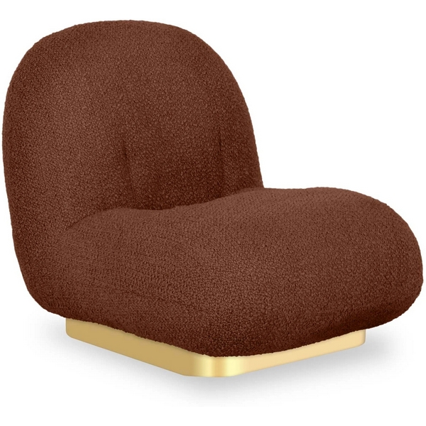 

Кресло Pacha Wood ОГОГО (арт.853223), (искусственный Мех/Терракотовый) ОГОГО Обстановочка!, Chill 853223
