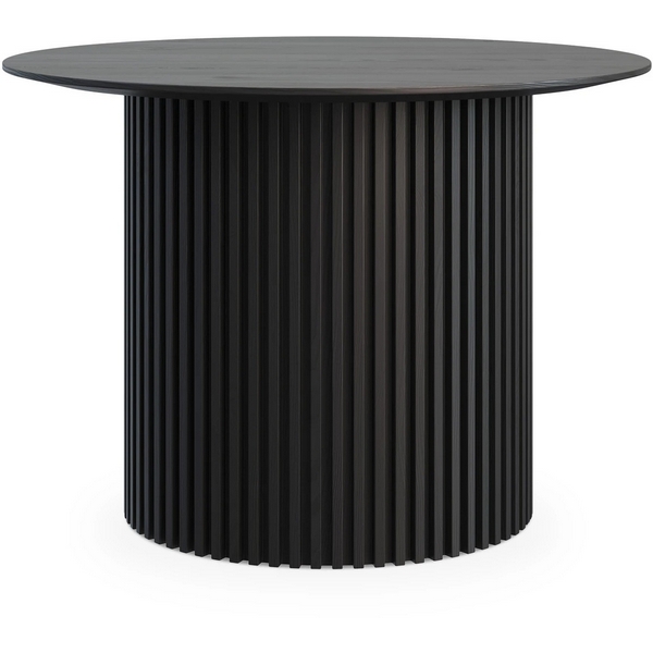 Изображение товара Стол журнальный Mono Stripe D60/D38/H42 (МДФ,Шпон/Черный) ОГОГО Обстановочка! 943406