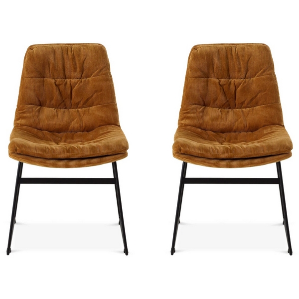 Изображение товара Обеденные стулья Vitra 967527 Вельвет/Бежевый и Черный, современный стиль Изображение товара Обеденные стулья Vitra 967527 Вельвет/Бежевый и Черный, современный стиль