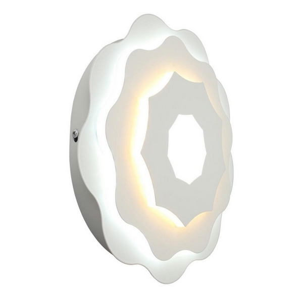 Изображение товара Настенный светильник светодиодный Omnilux 79 OML-07901-26 белый современный дизайн