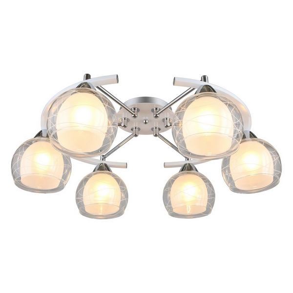 

Потолочная люстра Omnilux Saragossa OML-28313-06, Белый, Saragossa OML-28313-06