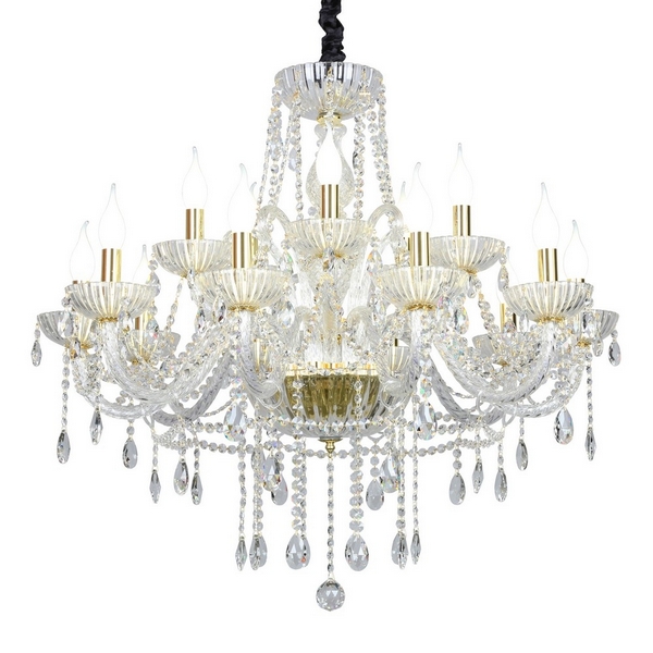 

Большая люстра Omnilux Bonaita OML-70103-15, Золото, Bonaita OML-70103-15
