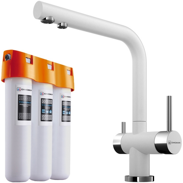 

Комплект Omoikiri (Nagano-WH + Pure drop Lite), Nagano 4054.8028