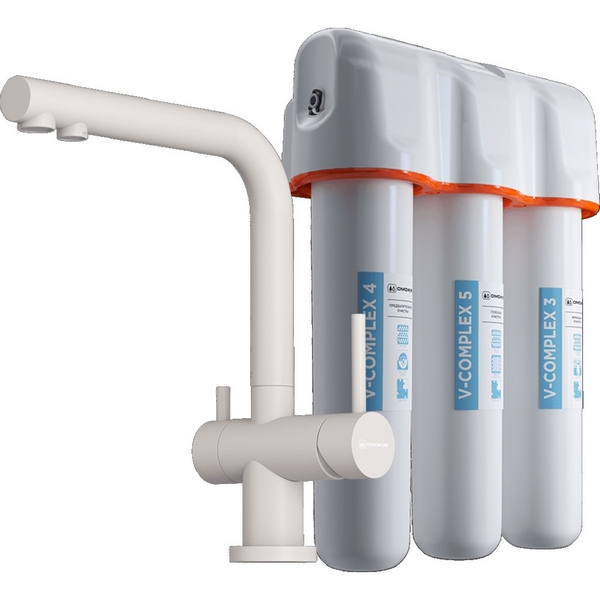 

Смеситель для кухни Omoikiri Nagano-PA-P + Pure drop Lite 4216.8028P, Nagano-P + Pure drop Lite 4216.8028P