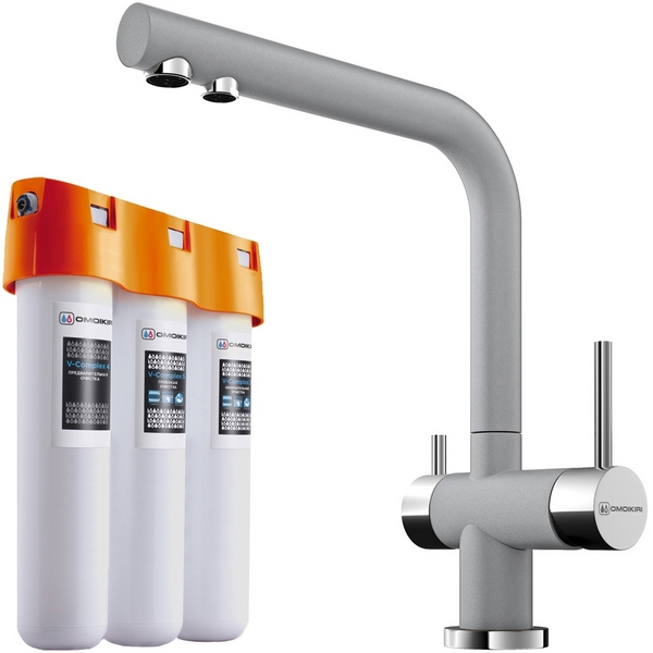 

Комплект Omoikiri (Nagano-GR + Pure drop Lite), Nagano 4219.8028