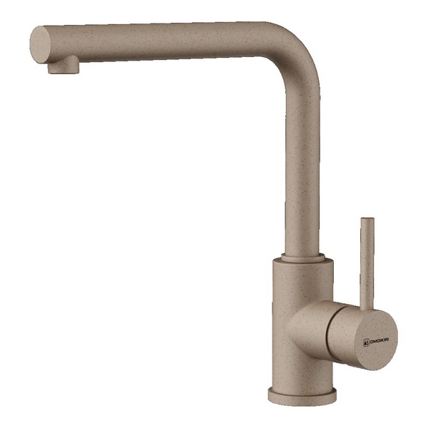 Изображение товара Смеситель для кухни Omoikiri Nakagawa-P-SA латунь/бежевый 4974309