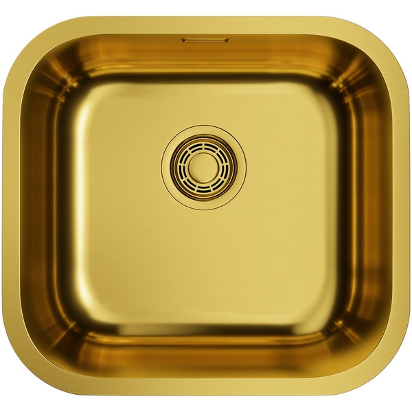 

Мойка Omoikiri Omi 44-U/I-AB нерж.сталь/латунь, Omi 4993190