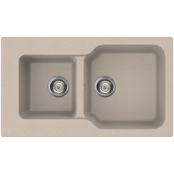 

Мойка Omoikiri Maru 86-2-SA Tetogranit/бежевый, Maru 4993286