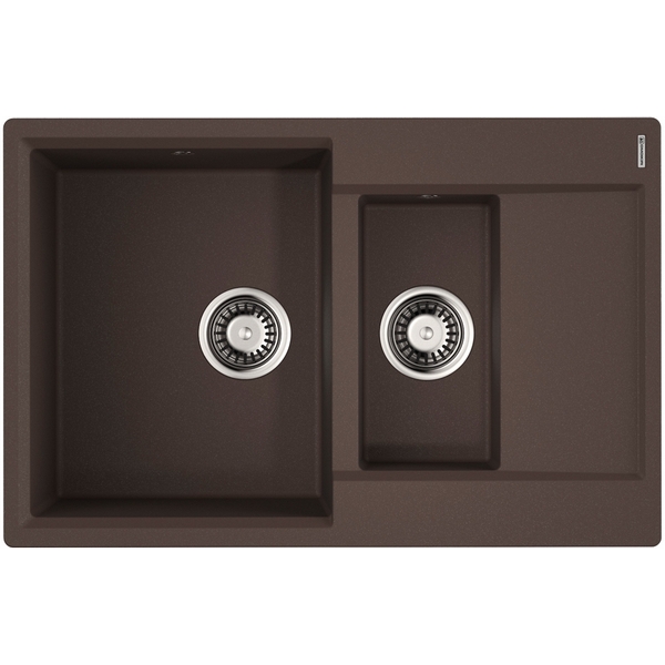 

Мойка Omoikiri Daisen 78-2-DC Artgranit/темный шоколад, Daisen 4993333