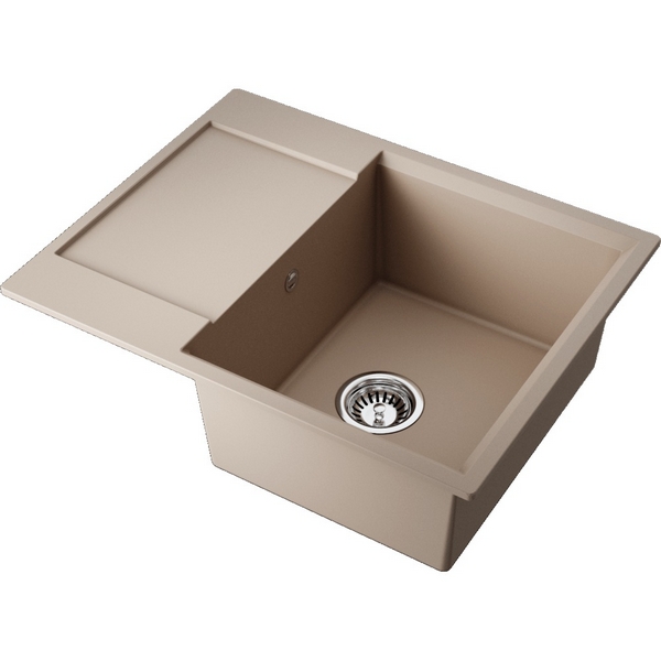 

Кухонная мойка Omoikiri Daisen 65T-SA Tetogranit/бежевый 4993520, Daisen 4993520