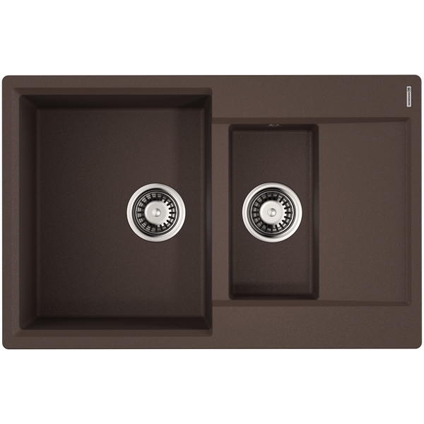 

Мойка Omoikiri Daisen 78-2T-DC Tetogranit/темный шоколад, Daisen 4993534