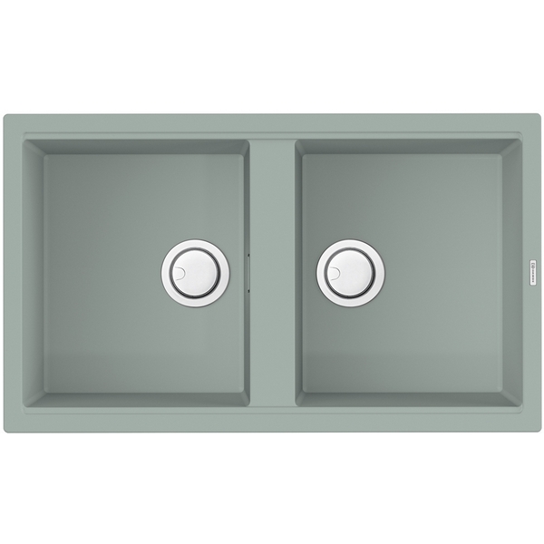 

Мойка Omoikiri Kitagawa 86-2-WG Artceramic/wind green, Kitagawa 4993731