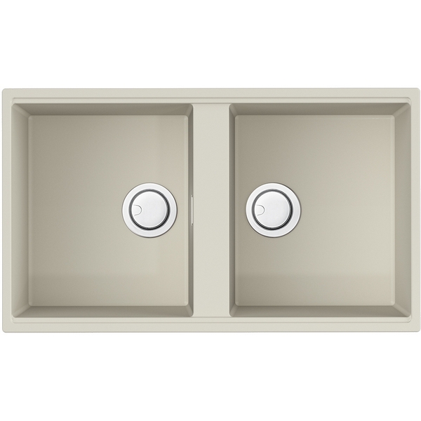 

Мойка Omoikiri Kitagawa 83-2-U-WH Artceramic/белый, Kitagawa 4993809
