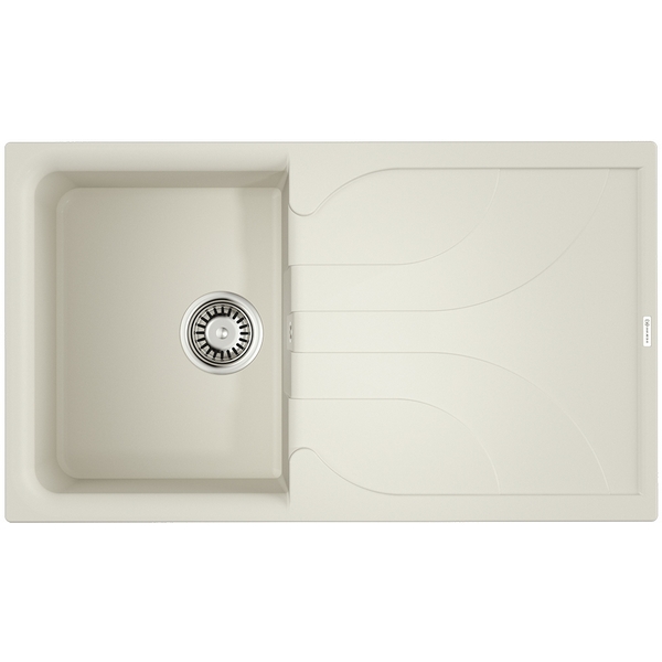 

Мойка Omoikiri Yasugata 86-WH Tetogranit/белый, Yasugata 4993871