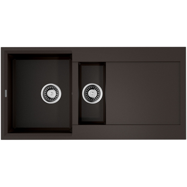 

Мойка Omoikiri Sakaime 100-2-DC Tetogranit/темный шоколад, Sakaime 4993896