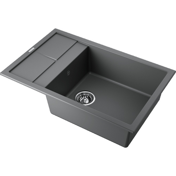 

Кухонная мойка Omoikiri Sakaime 78-LB-PL Tetogranit/платина 4993907, Sakaime 4993907