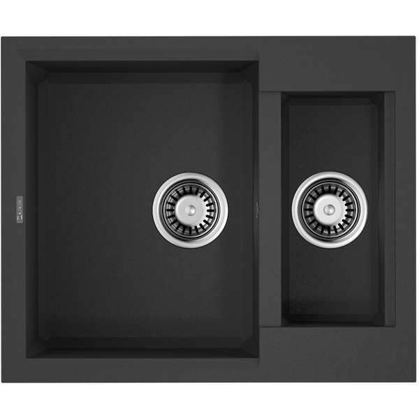 

Мойка Omoikiri Sakaime 60-2-BL Tetogranit/черный, Sakaime 4993908